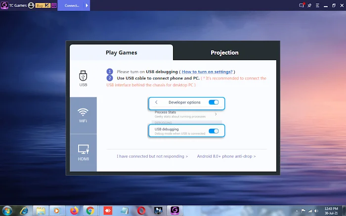 tc-games-interface
